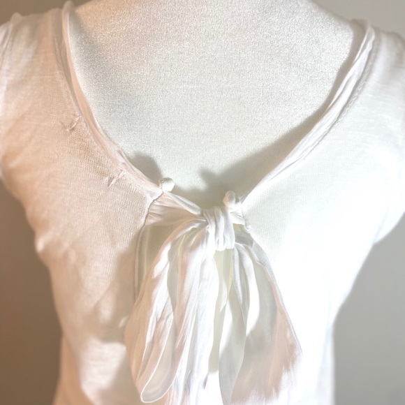 Scandal of Italy White Sequin Tank Top - Picture 8 of 13